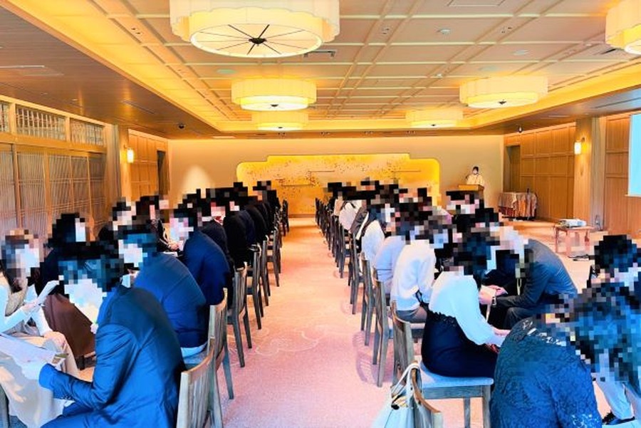 1対1のトークタイムの様子