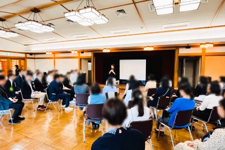 写真:婚育プログラムの様子