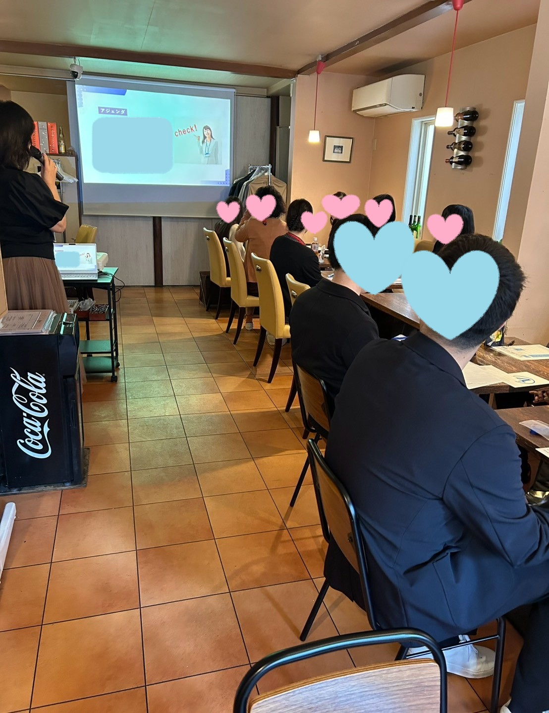 写真：セミナーパートの様子