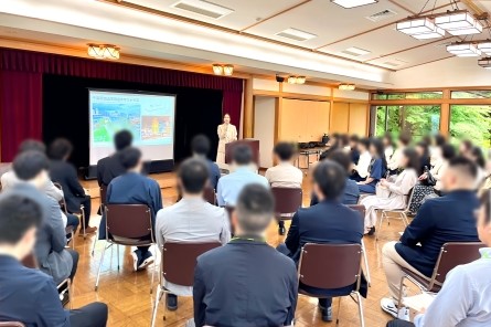 写真:ミニ講座の様子