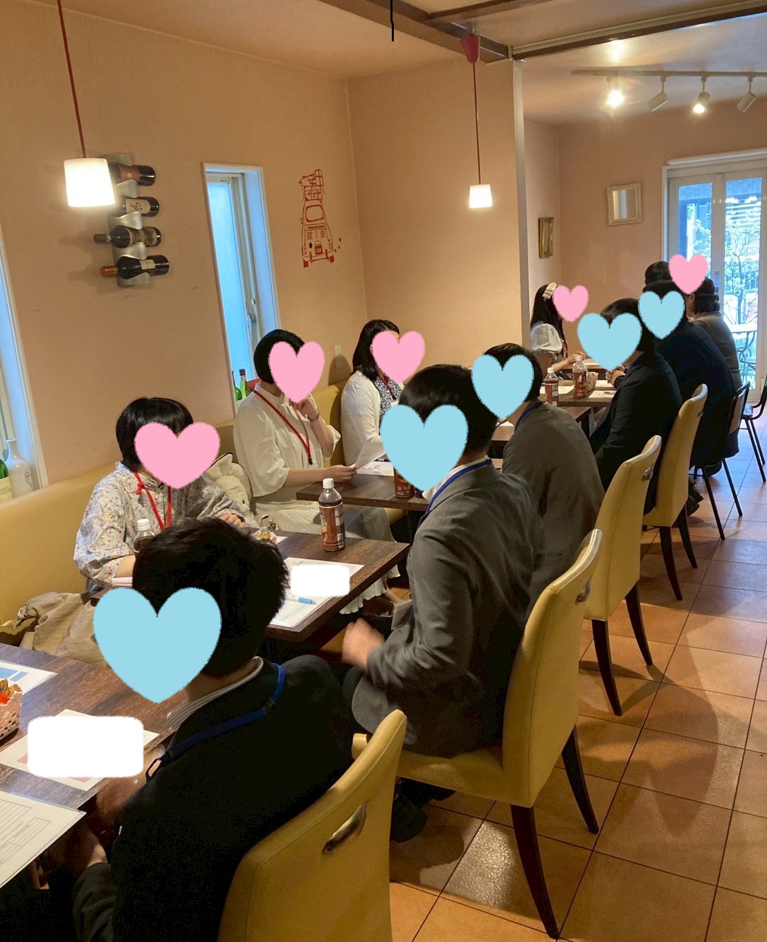 写真:パーティーの様子