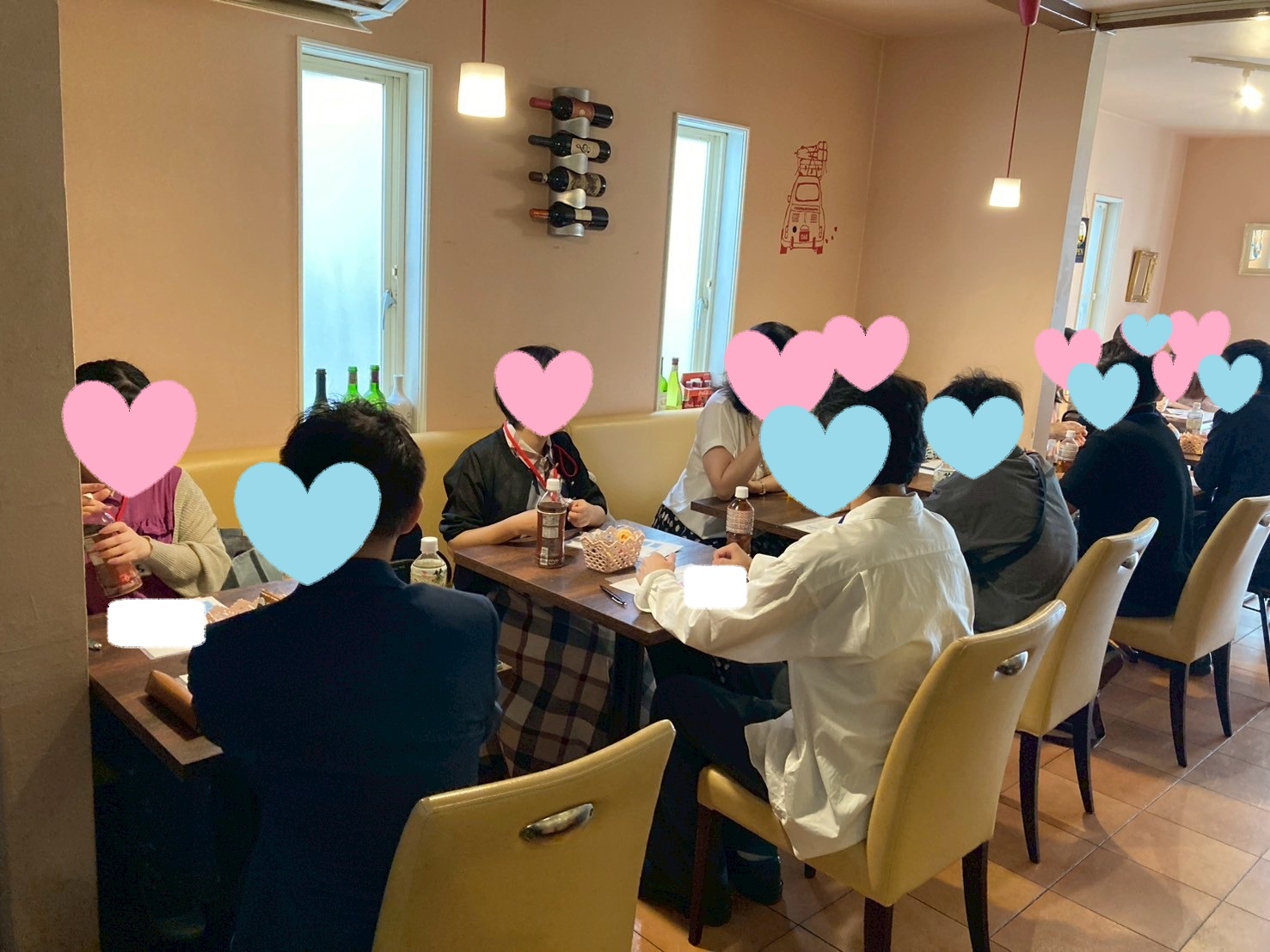 写真:パーティの様子