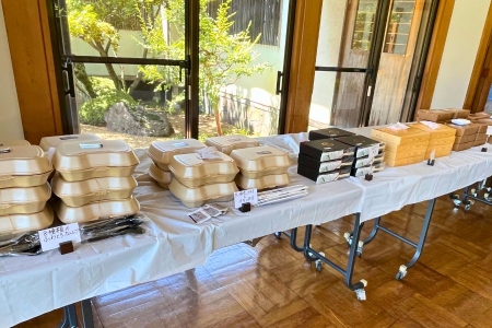 写真：ランチタイムの様子