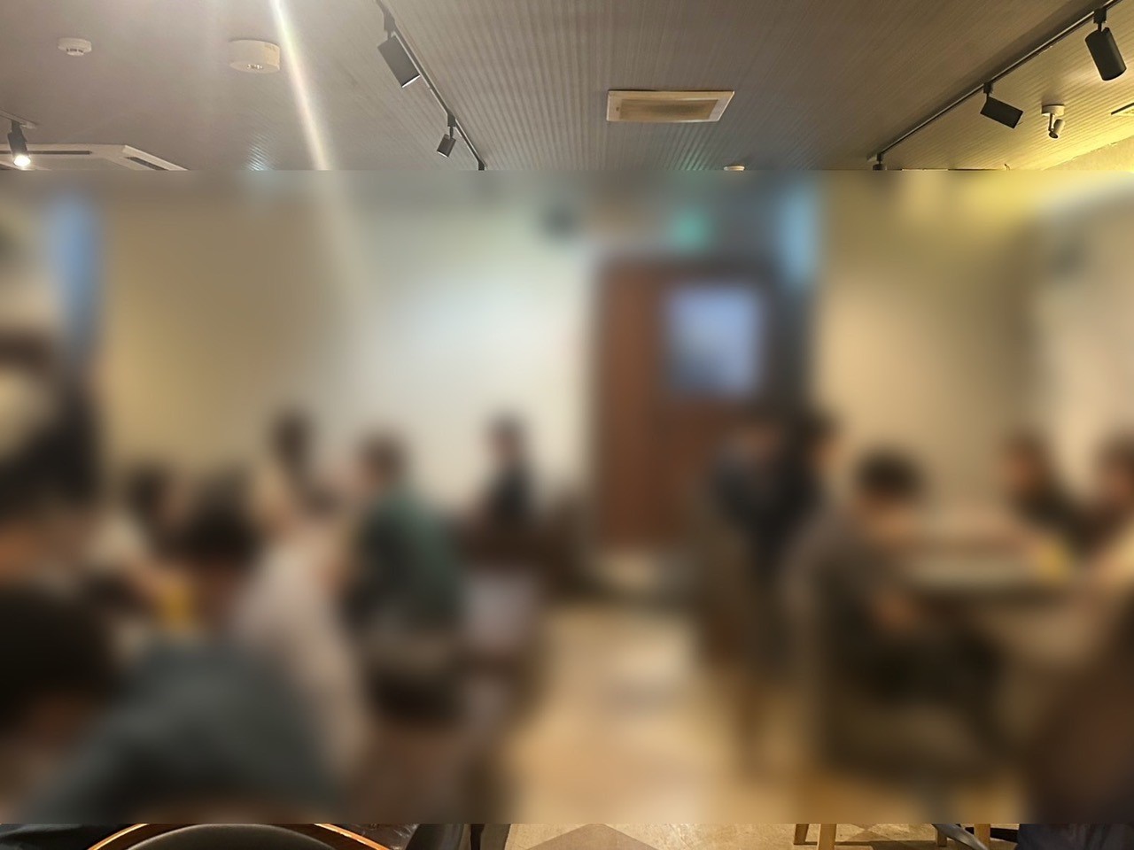 写真：パーティの様子