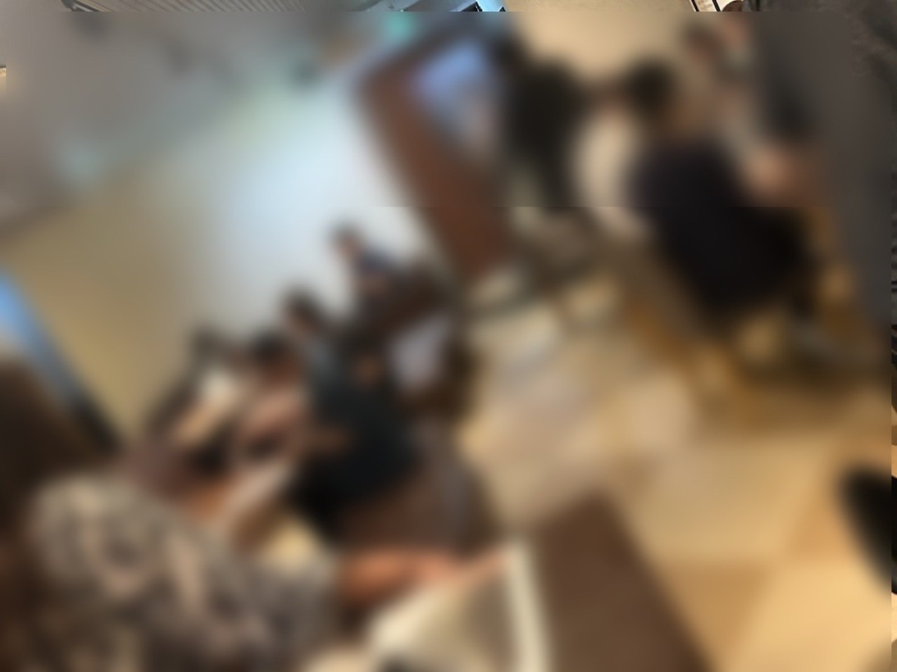 写真：パーティの様子