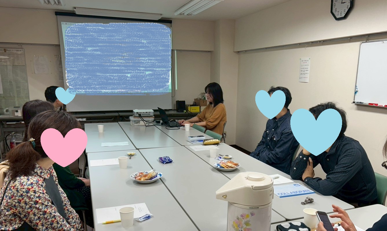 写真:パーティの様子