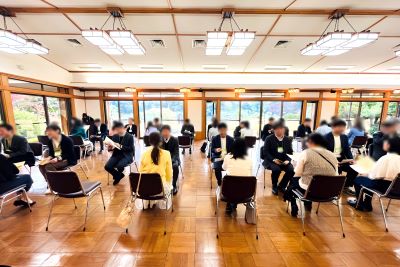 写真：1対1トークタイムの様子